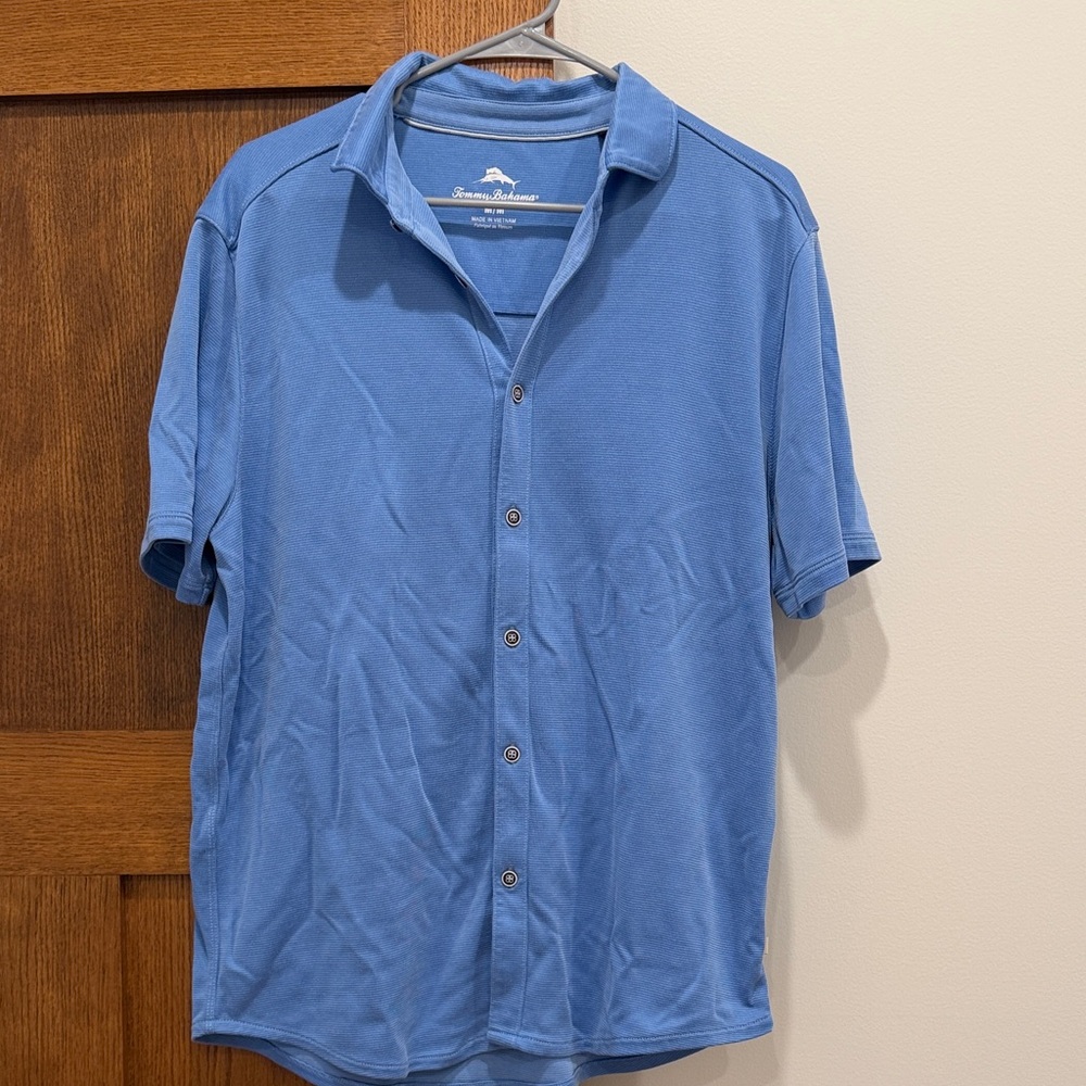 Tommy Bahama Casual Blue Button-Down Shirt